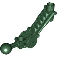 Lego ruka noha část, tmavě zelená (4227813, 4291510, 4500355)